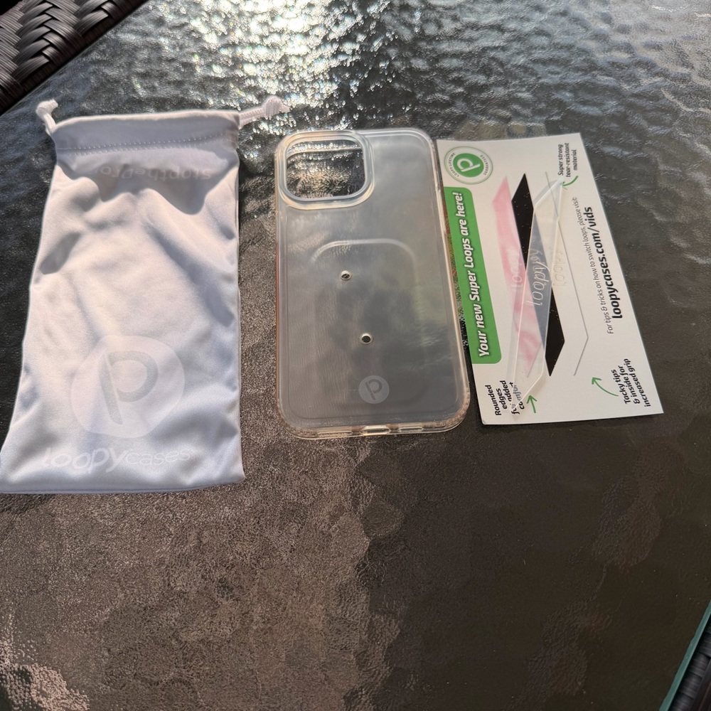 Clear Loopy Case for iPhone 15 Pro Max